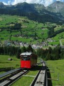 Iltiosbahn an der Ausweichstelle